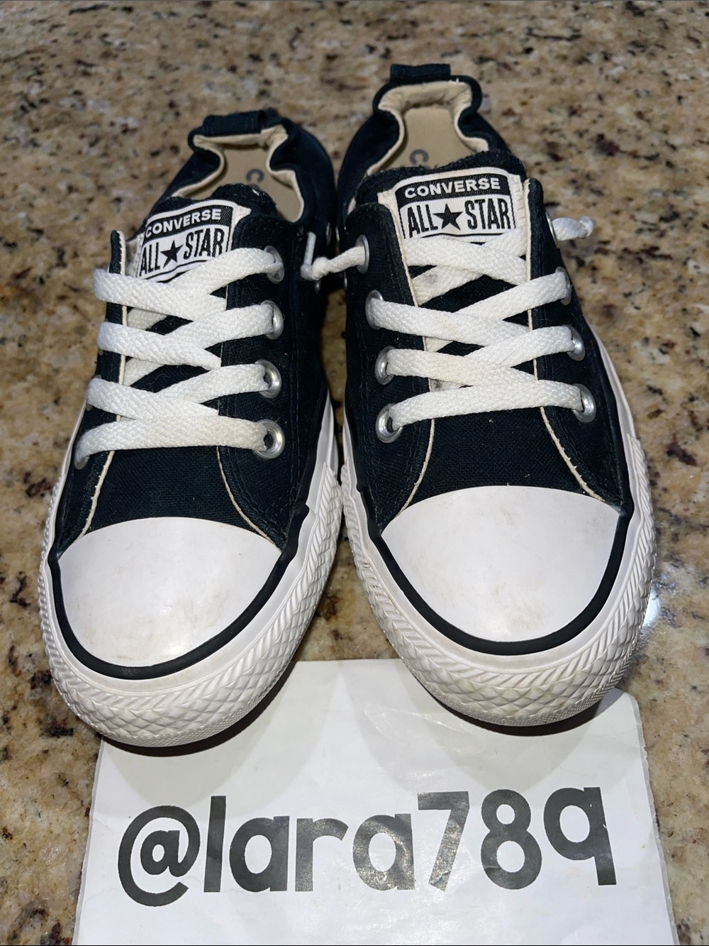 Converse Black and White Shoreline